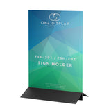 Floor Sign Board Holder